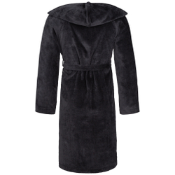 Халат велюровый Vossen Texas schwarz 790 черный