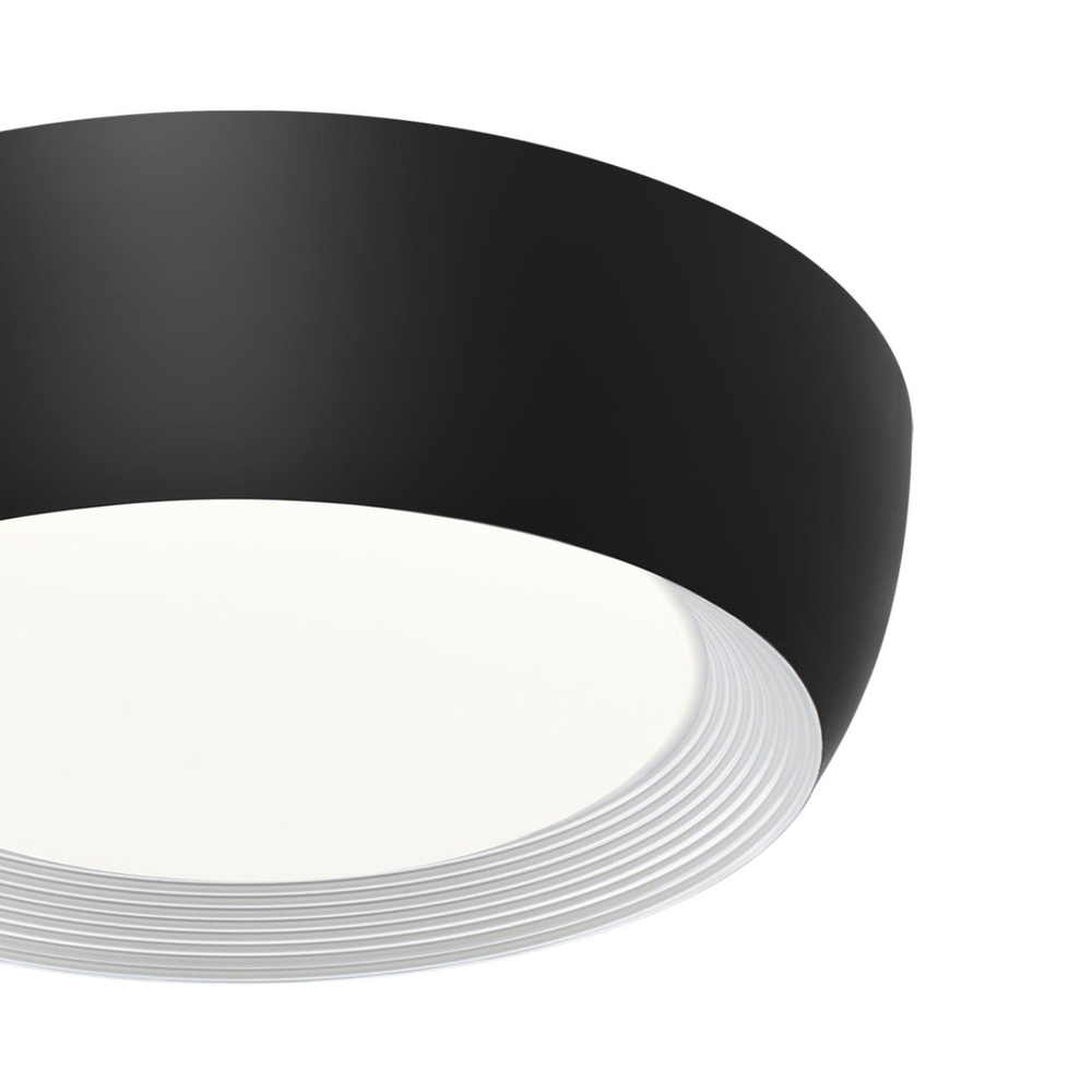 7716/54L AVRA LED SN 590 Светильник металл/акрил/белый/черный LED 54Вт 3000-6500К D500 IP20 пульт ДУ CRONUS