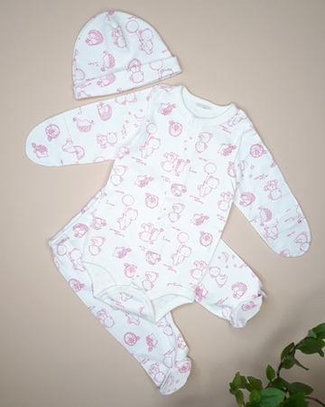 Комплект Мои друзья 2 (розовый)