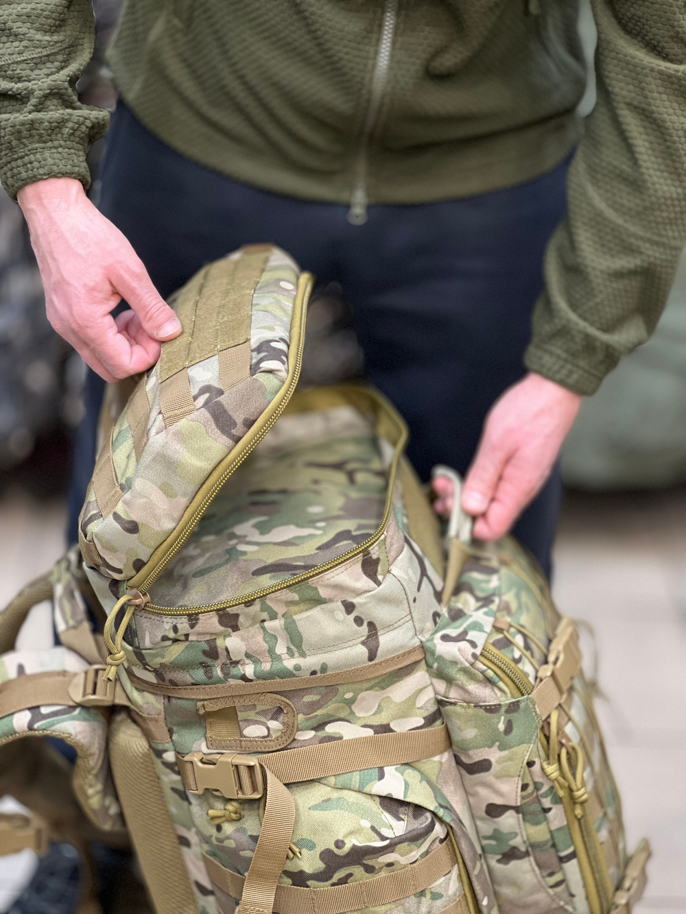 Рюкзак рейдовый 7.62, 100 л, Мультикам