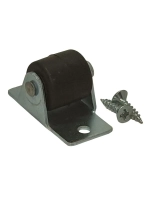 Колесо для мебели – прорезиненное, мягкое, неповоротное