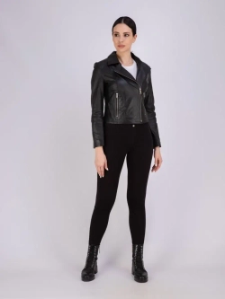 Косуха кожаная из натуральной кожи Турция