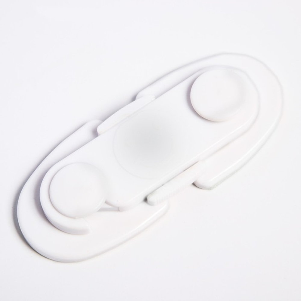 Блокиратор для дверей шкафов, цвет белый 2586850