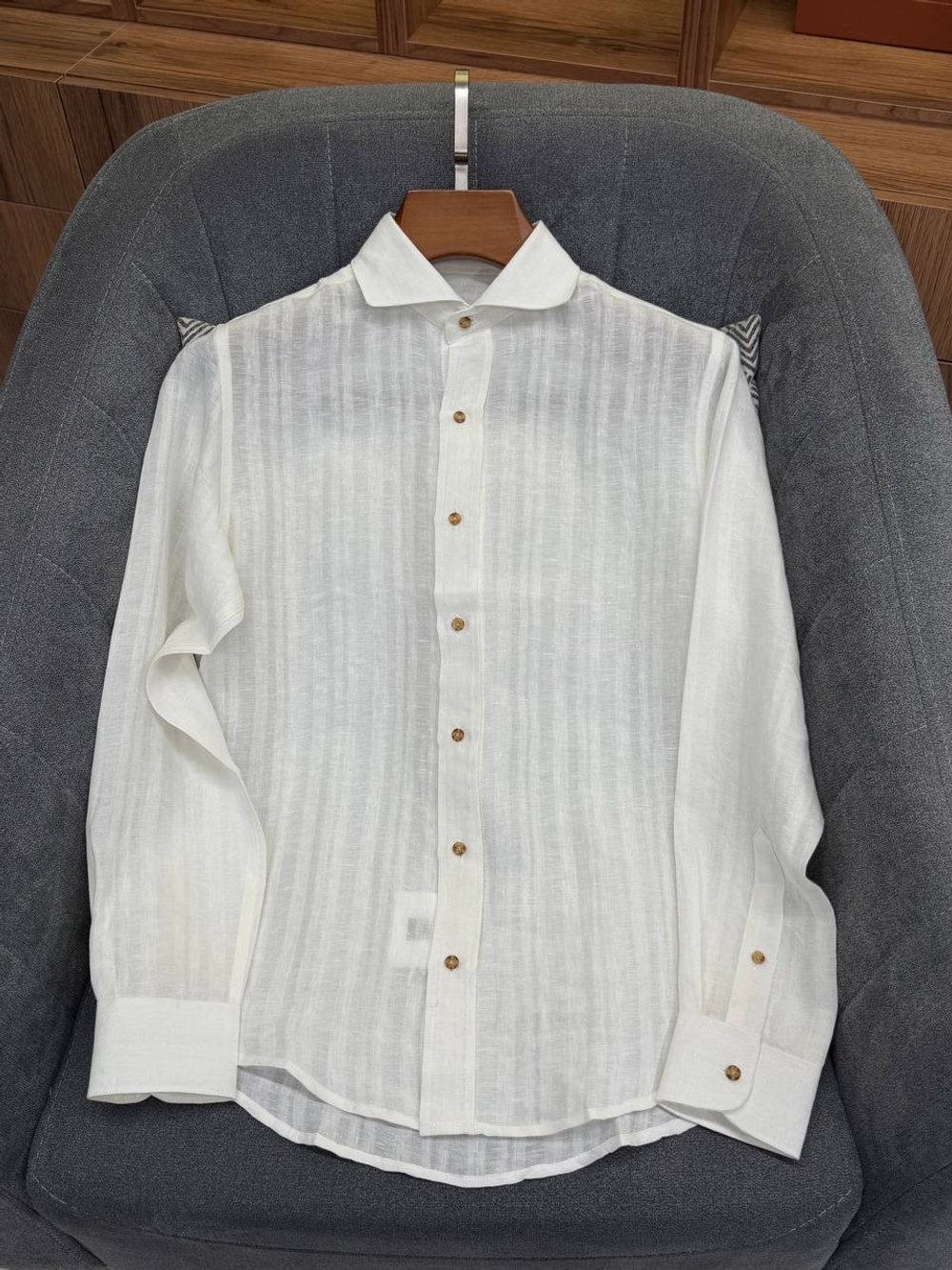 Льняная рубашка Kiton