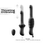 Компактная секс-машина Dorcel Deep Orgasm с возвратно-поступательными движениями (Цвет: черный)