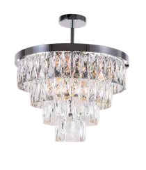 2431R/8A CHR+CL (1) Люстра NW