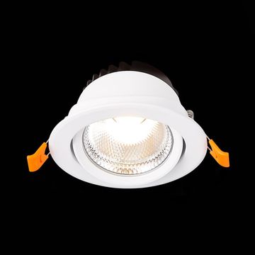 ST211.538.10.36 Св-к встр. Белый LED 1*10W 3000K 750Lm Ra80 36° IP20 D109xH65 220-240V Встраиваемые светильники