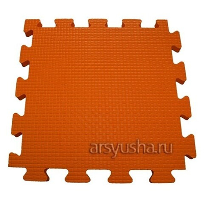 Коврик-пазл BABYPUZZ (4 плиты 50x50x2см, 1кв.м./уп) Оранжевый от 100 шт.