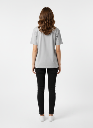 Футболка унисекс 03, цвет светло-серый