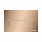 Система инсталляции для унитаза WasserKraft Glan 66TLT.010.ME.BL.RG03 с кнопкой розовое золото