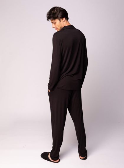 Адам (черная) XL Пижама Мужская