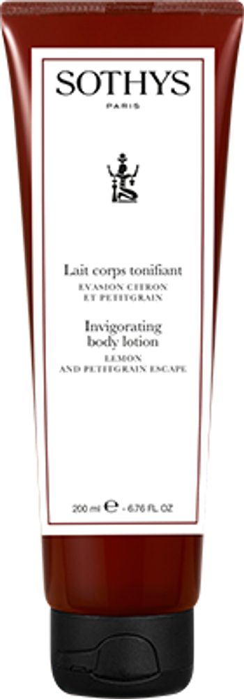 Invigorating body lotion
