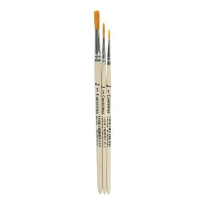 Набор 3 кистей "Витязь" (синт.кр.№1-3-5) Н3-18292 (Артком)