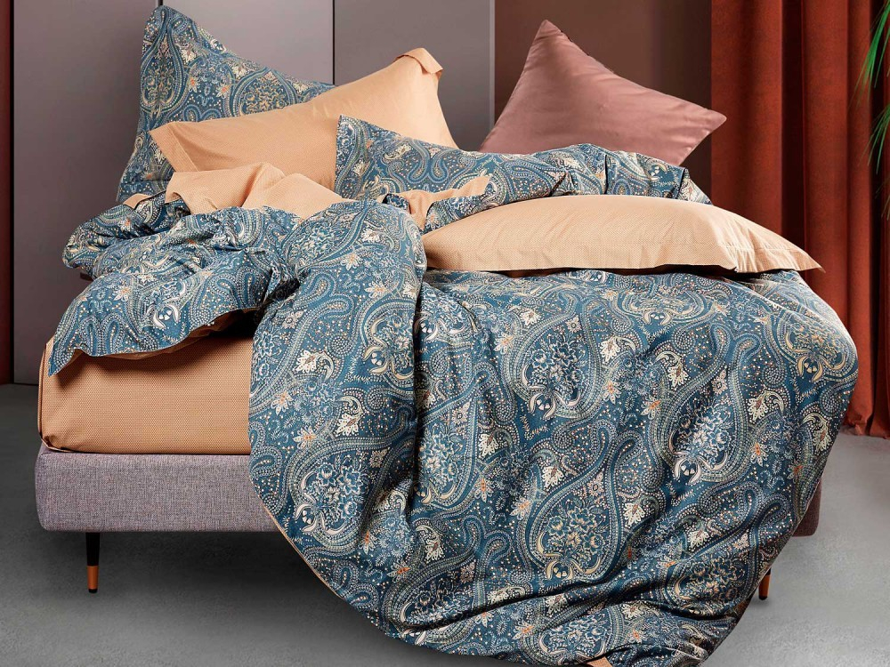 Постельное белье 2 спальное евро Asabella 1410-6