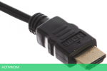 Переходник Cablexpert A-HDMI-VGA-04 HDMI -&gt; VGA 19M/15F, длина 15см