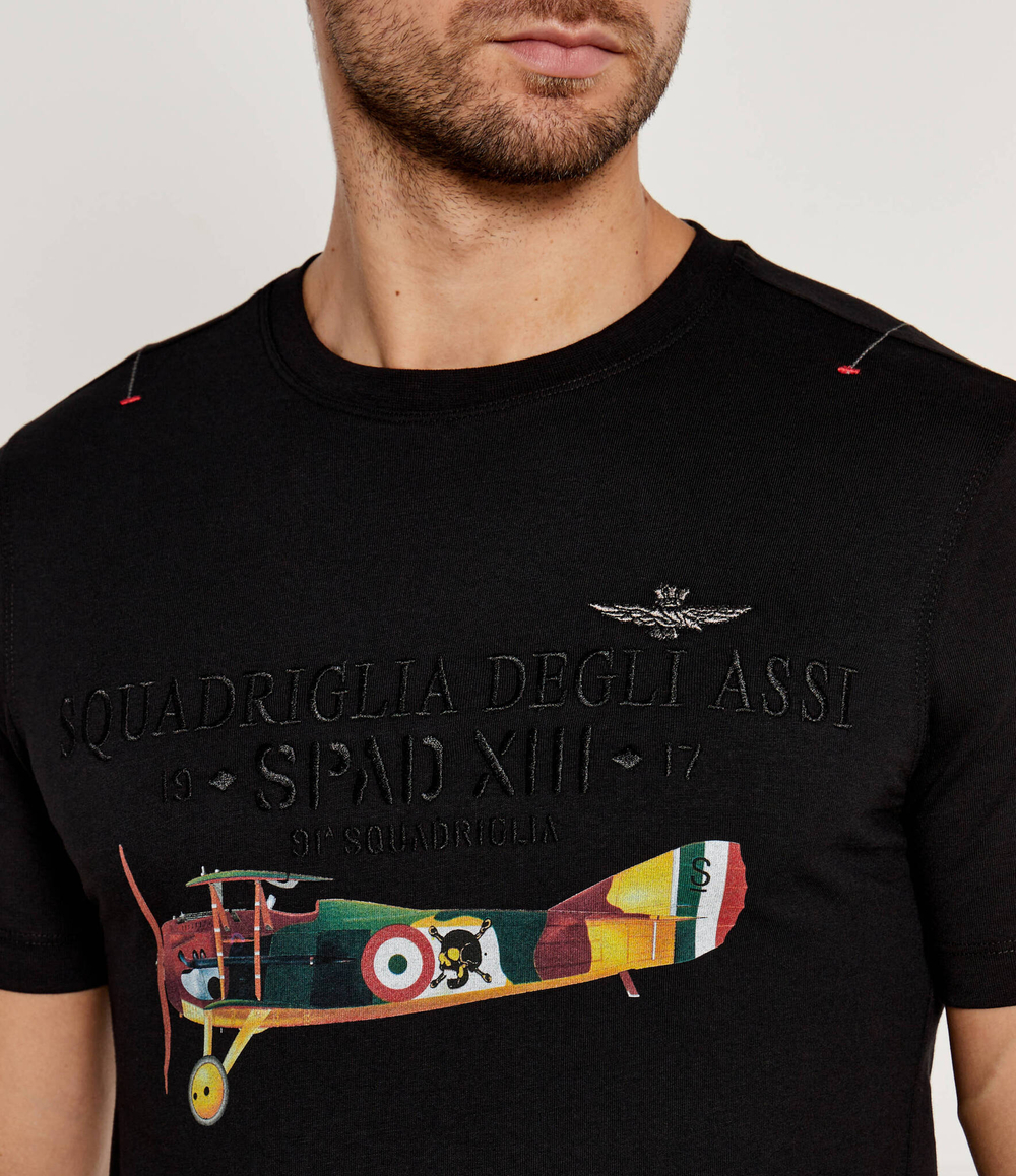 Футболка MC Aeronautica Militare - черный(TS2251J635)