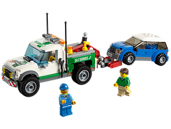 LEGO City: Буксировщик автомобилей 60081 — Pickup Tow Truck — Лего Сити Город