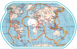 Физическая Карта Мира 140 х 100 см,большая,настенная 2025 год на русс-яз.