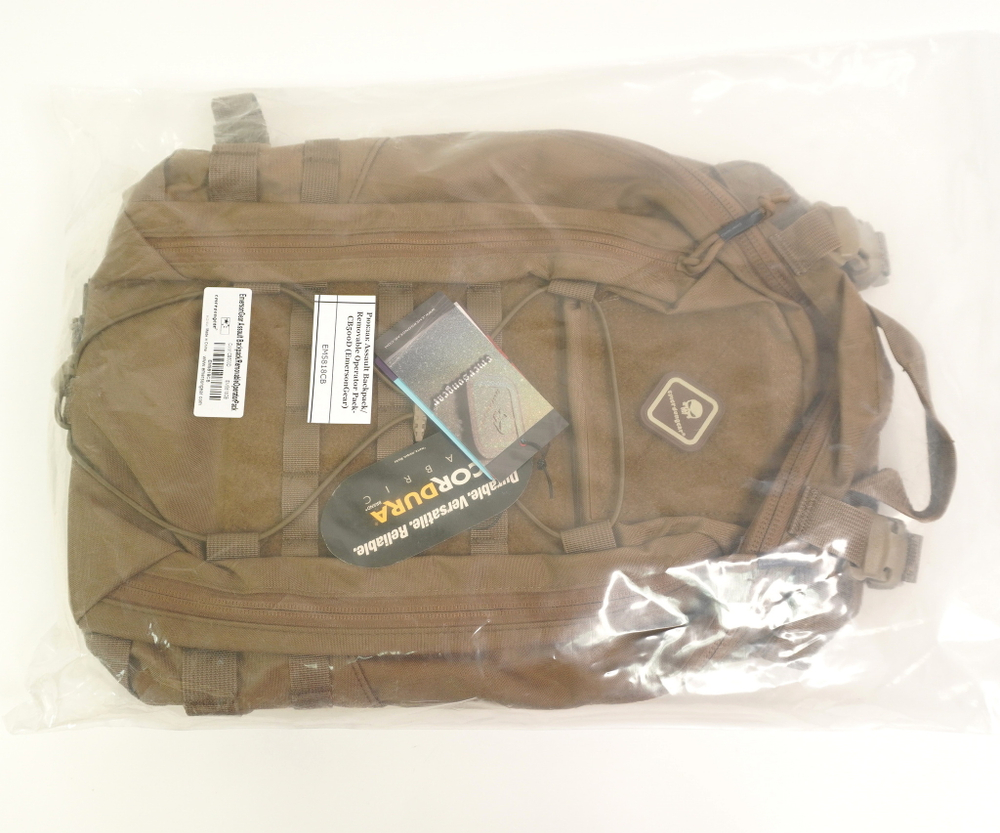 Тактический рюкзак Emersongear Assault Backpack RemovableOperatorPack, 18L (Coyote)