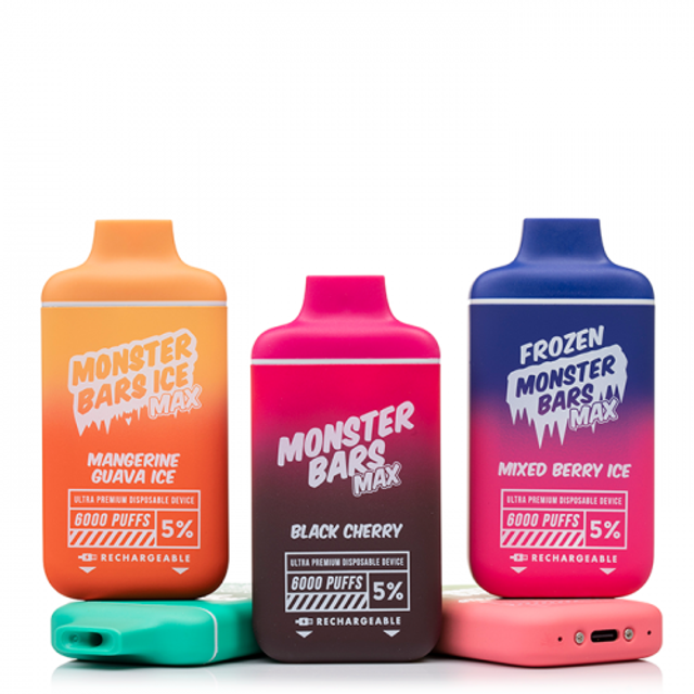 Одноразовый Pod Monster Bars MAX - Pink Lemonade (6000 затяжек)