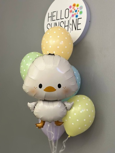 Набор шаров с утенком