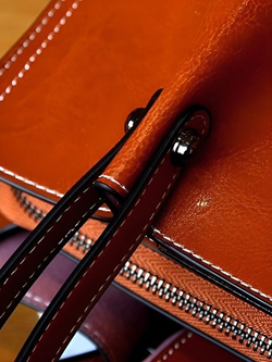 женская сумка на плечо из натуральной кожи