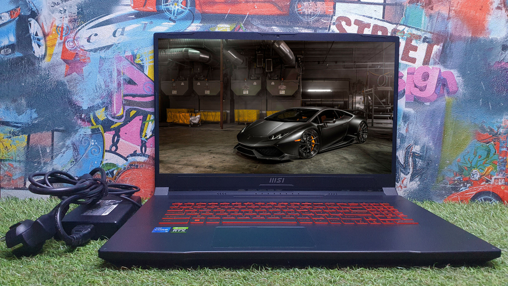 Игровой MSI 17.3" i5-12/RTX 3050 4Gb/144Hz/Katana GF76 12UC-256XRU/Windows 10