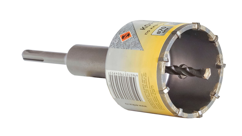 Коронка SDS+ 70х50 ТС д/кирп в сборе
