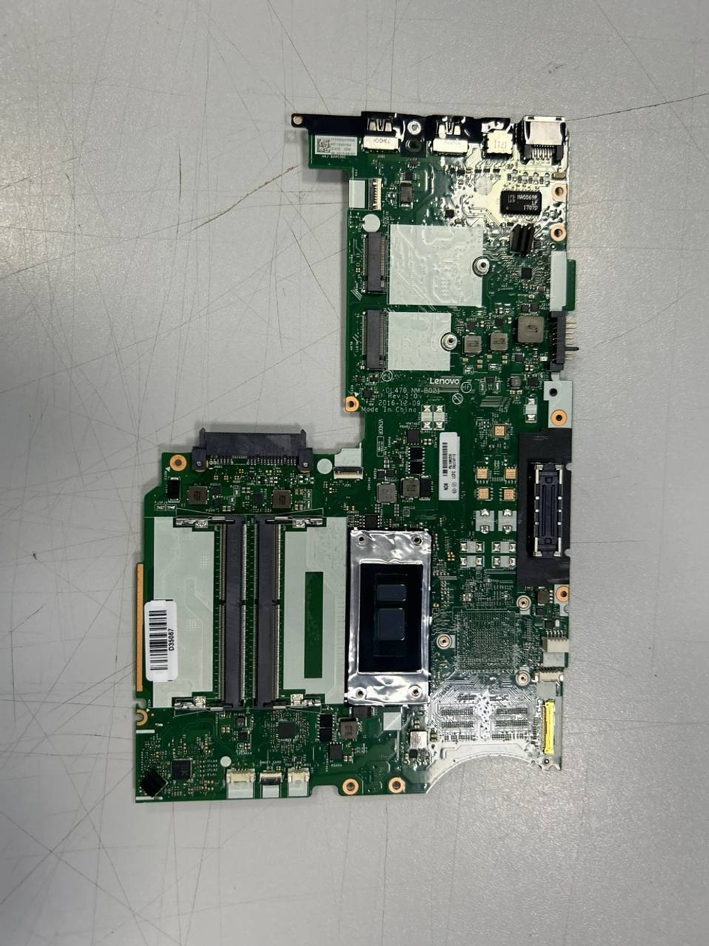 Материнская плата для ноутбука Lenovo L470 i5-7200U Dock NOK NA YT dTPM2 (01HY119), оригинал