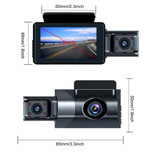 Видеорегистратор с тремя камерами WI-FI Blackbox OK-DHD-31Wi-fi