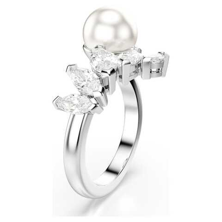 MESMERA:RING PEARL WHI/RHS 52