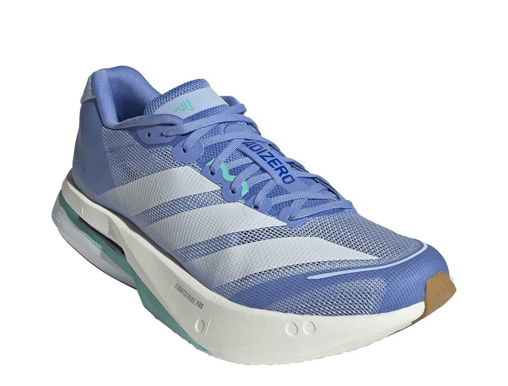 Кроссовки для бега женские adidas Adizero Boston 13 W Синий и Белый