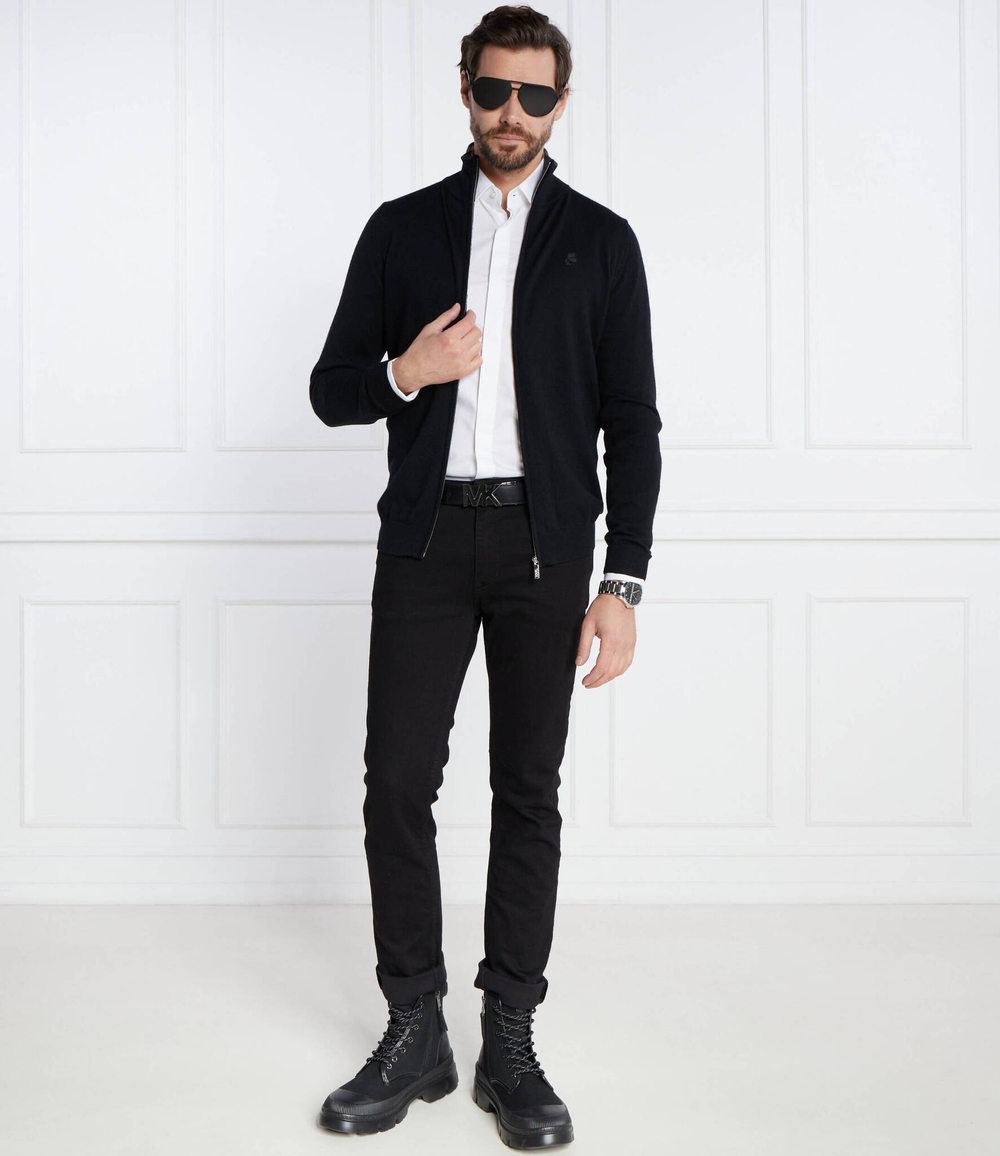 Хлопковый свитер Karl Lagerfeld - черный(655004 534399)