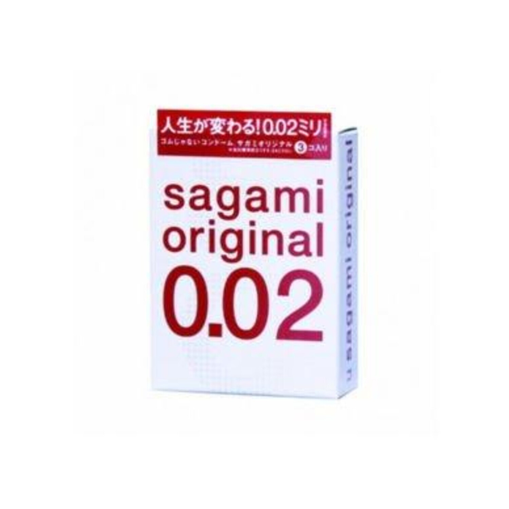 ПРЕЗЕРВАТИВЫ ПОЛИУРЕТАНОВЫЕ SAGAMI №3 ORIGINAL 0.02