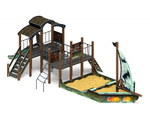 Игровой комплекс Летучий Голландец Парусник