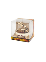 Ароматизатор для автомобиля на торпеду "Ягуар" золотистый. Запах Красный дракон, 45 мл