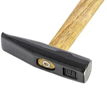 Молоток слесарный, 200 г, квадратный боек, деревянная рукоятка Сибртех 10211