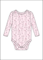 Боди д/новорожд. Б-26/4 р.74 "Лодочка-4" розовый (Ивашка)