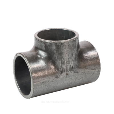 Тройник сталь равнопроходной Дн 89х3,5 (Ду 80) бесшовный ГОСТ 17376-2001 .