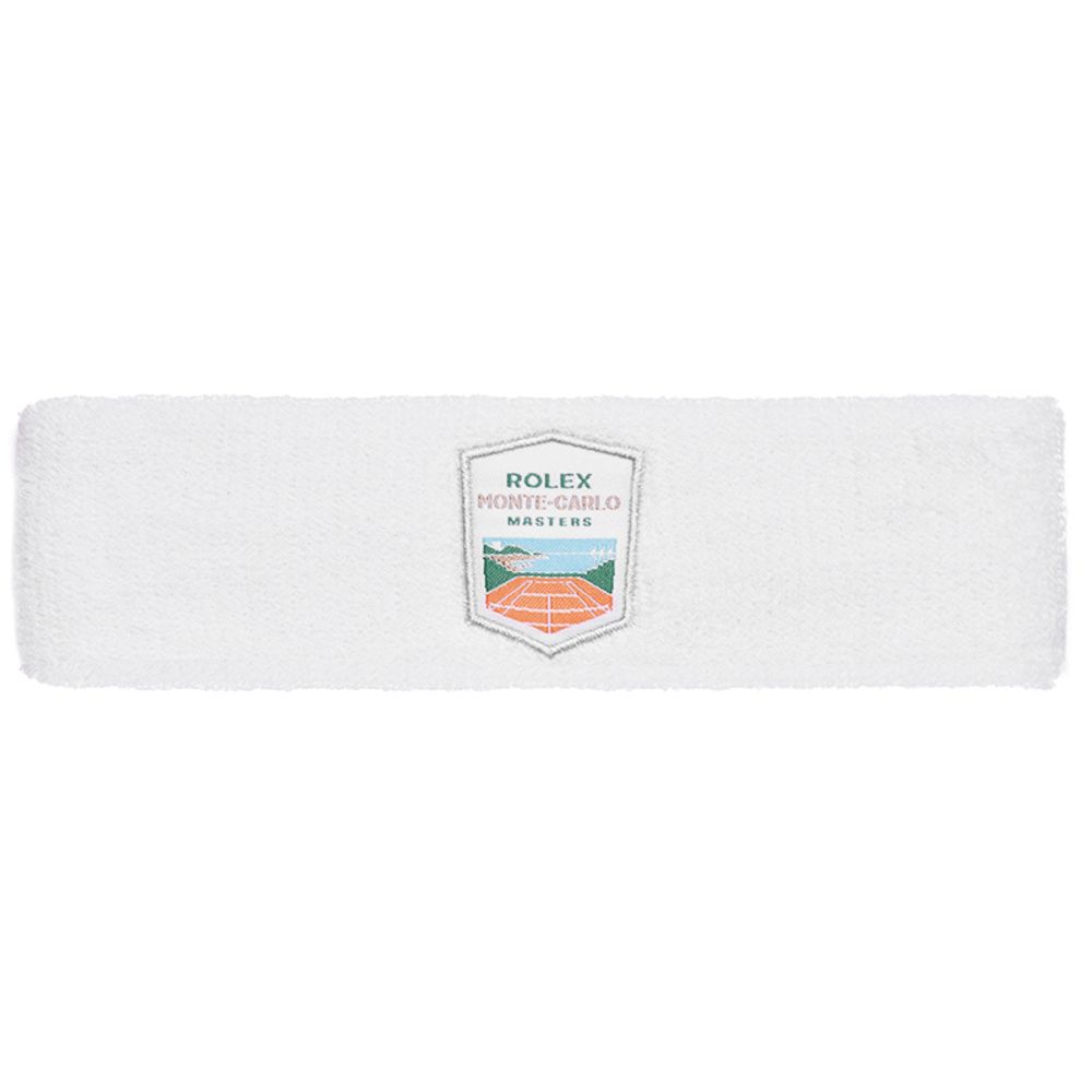 Повязка на голову теннисная Monte-Carlo Rolex Masters Headband - white