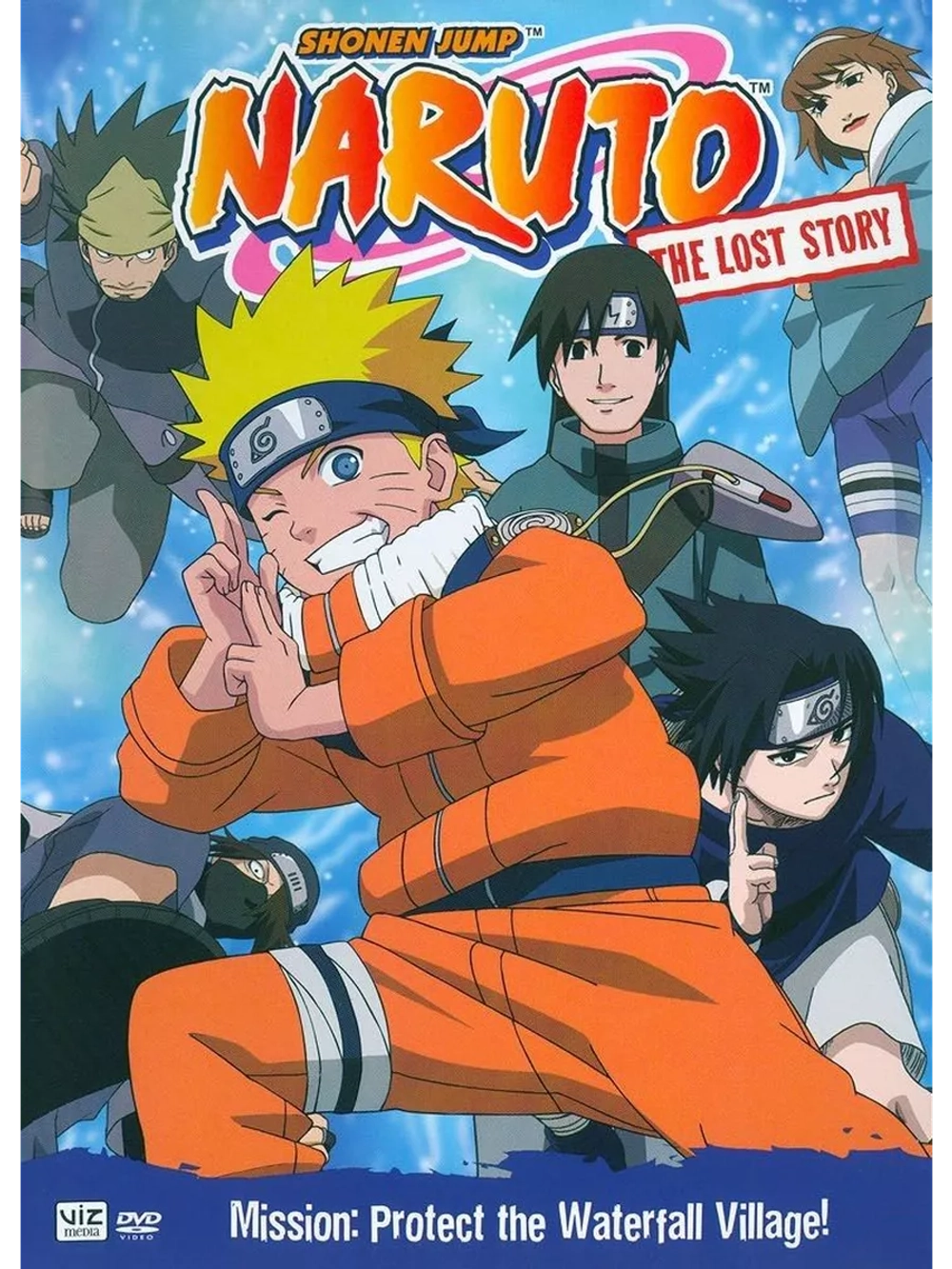 Наруто: Битва на Хидден-Фоллс (2003) (Anime DVD-R)