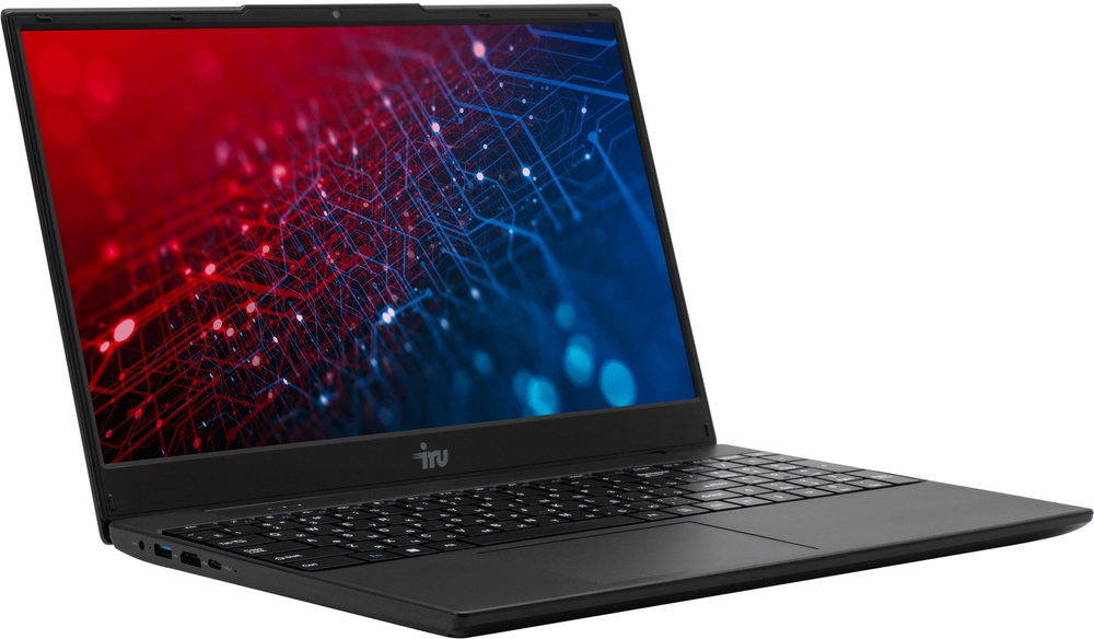 Ноутбук  iRu Tactio 15ALG 15.6 ", Core i5, 8 Гб RAM, 256 Гб SSD, Iris Xe Graphics, Черный
