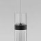 Подвесной светодиодный светильник Eurosvet Lumen 50244/1 Led черный/прозрачный
