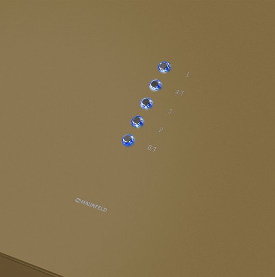 Вытяжка Maunfeld Bath 402 золотой