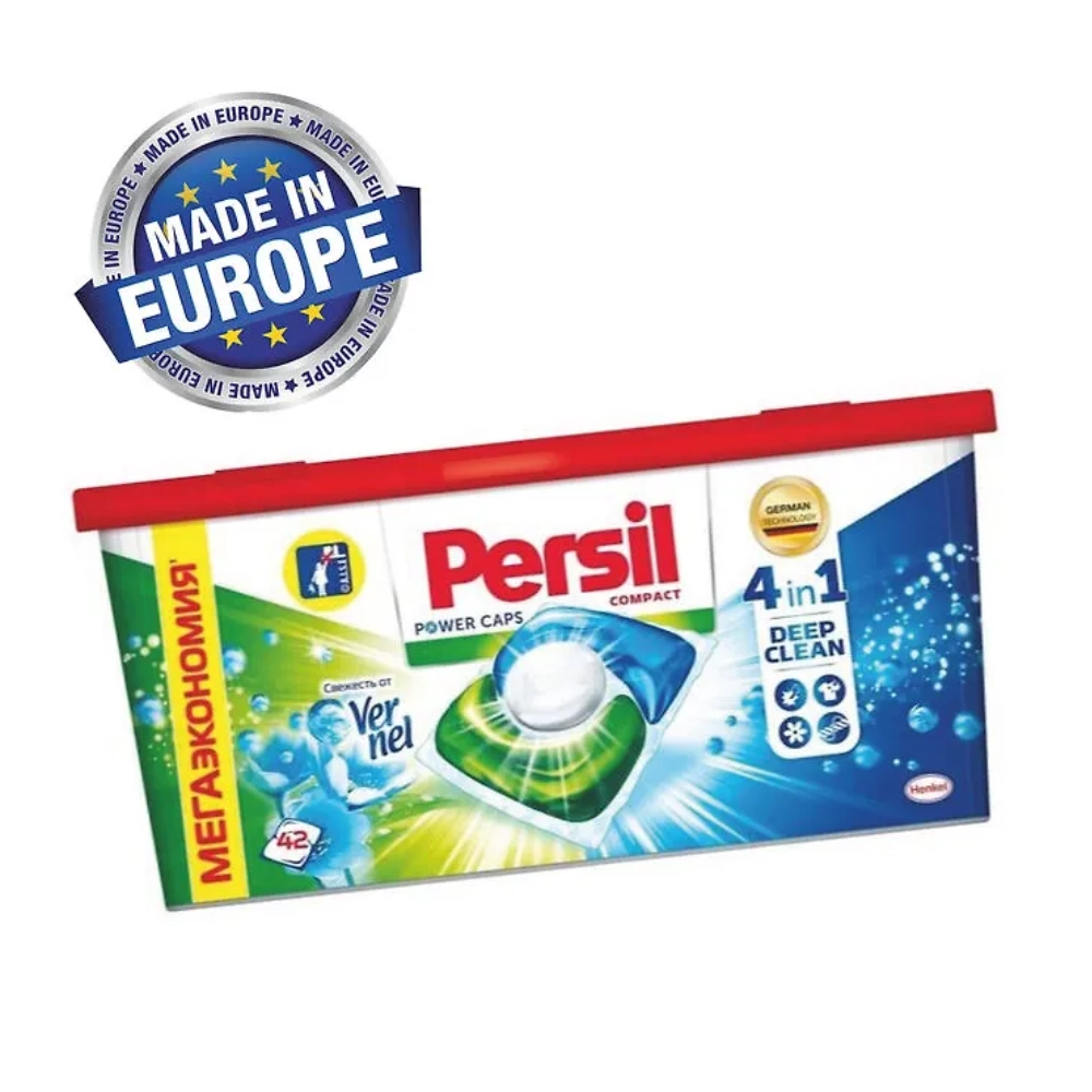 Капсулы для стирки PERSIL Свежесть от Вернель 4в1 42 капс