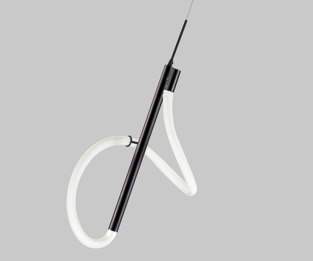 Kink Light 08040K-1A,19(4000K) Подвес Далия черный Led 24W