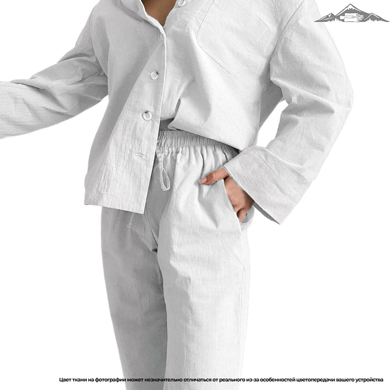 Вареный (стираный) хлопок, цв.Белый | ш.250 см | 145 г/м² | хлопок-100%