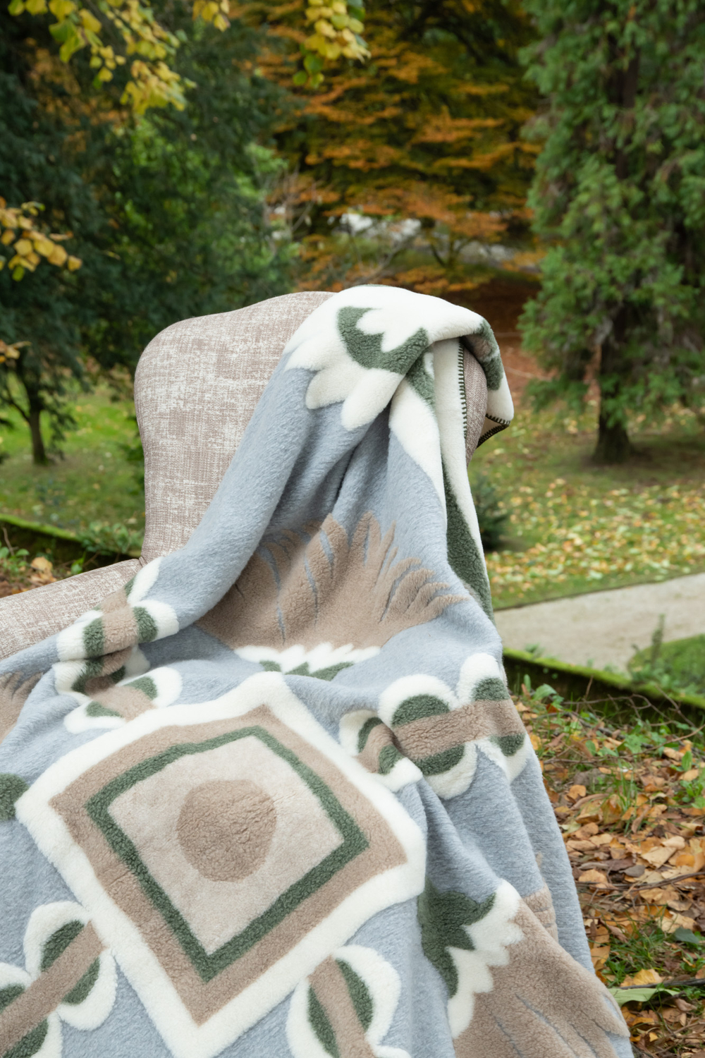 Плед 150x190 Frati Home Trionfale Verde зеленый