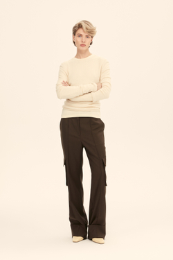 Брюки карго (Classy & Sassy), шоколадные