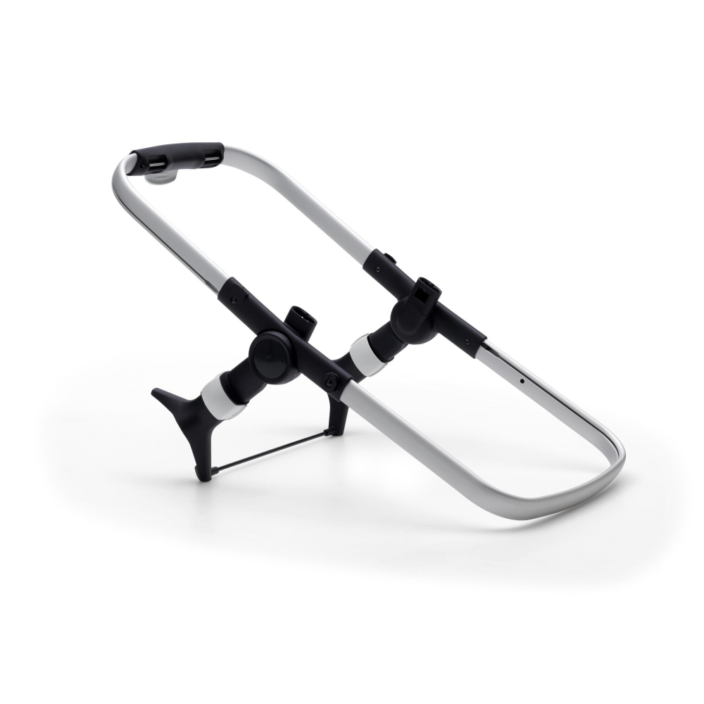 Коляска 2 в 1 Bugaboo Fox 2 Classic Complete Alu/Dark Navy, стальной/темно-синий